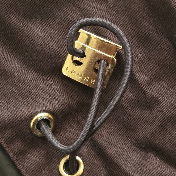 Lauren Dry Goods Vintage 90's Dark Brown Hooded Chore Work Barn Jacket, Size Med - Picture 4 of 13